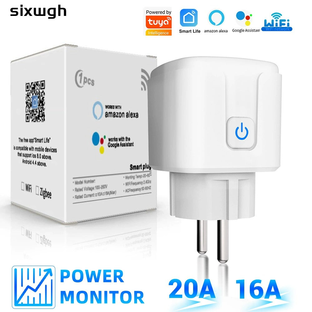 Priză Smart WiFi 20A cu Control de la Distanță și Timer