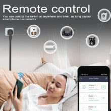 Priză Smart WiFi 20A cu Control de la Distanță și Timer