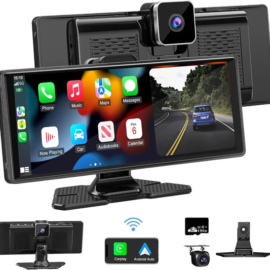 Ecran CarPlay Smart 10.26 inch cu Cameră față-spate și Navigație
